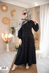 Buttoned pleated dress 1818